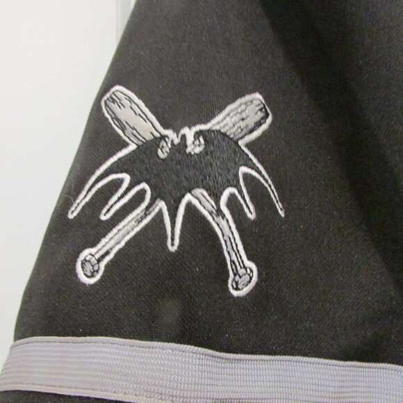 2XL Disney Nightmare Before Christmas Baseball Jersey Jack Skellington Zero "0" - Picture 5 of 7